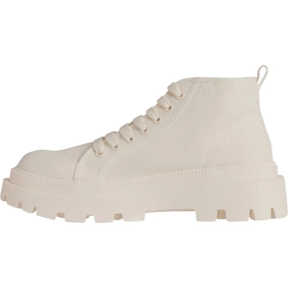 Superga Alpina High Top Lace Up Platform Lugged‎ Sole Sneakers Apex Mid Boots
